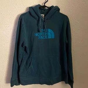 Blue North Face Hoodie Size XL